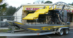 commercial airboat / tourist / passenger