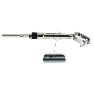 open-body turnbuckle / articulated toggle / crimp / for sailboats