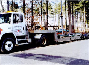 road trailer / for sailboats / hydraulic / electric