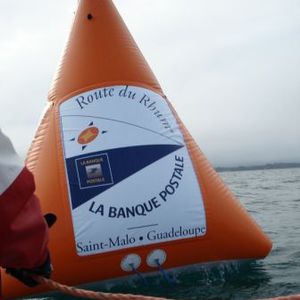 regatta buoy / special mark / tetrahedral / PVC