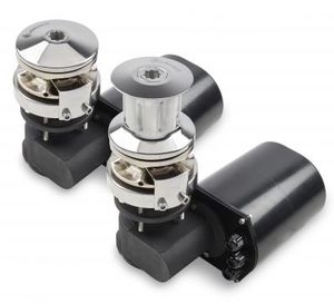 boat windlass / vertical / electric / single-drum