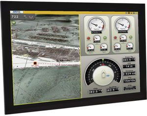 ship display / for yachts / PC / video