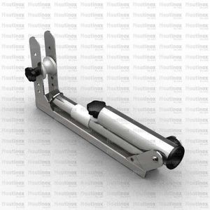 boat fishing rod holder / rotating