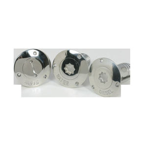 threaded deck fill / with key / stainless steel
