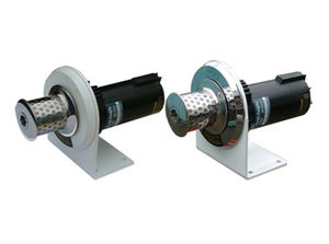 boat capstan / electric / stainless steel base