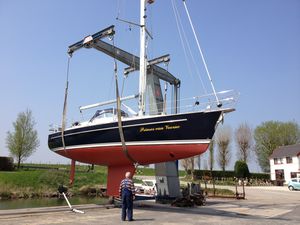 marina crane / pivoting jib