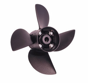 boat propeller / variable-pitch / outboard and sterndrive / 4-blade
