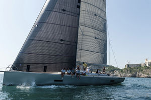 mainsail / for racing sailboats / radial cut