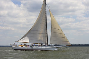 classic sailboat sail