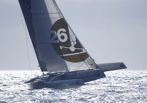 trimaran / racing / open transom