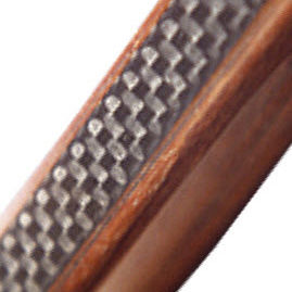 sailboat helm wheel / teak