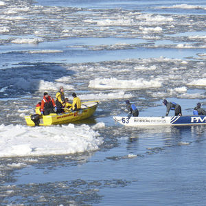 rescue boat / outboard