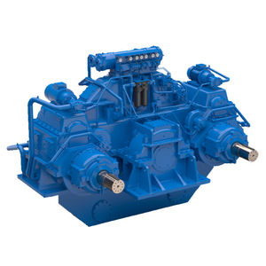ship reduction gearbox / engine / double-input / single-output