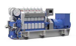 ship generator set / diesel / auxiliary