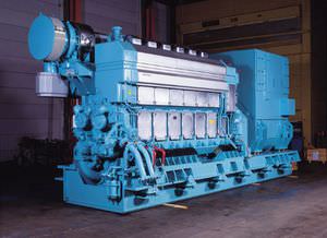 medium-speed ship engine / diesel / turbocharged