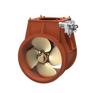 bow thruster / for ships / hydraulic / tunnel type