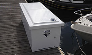 dock storage box / fiberglass