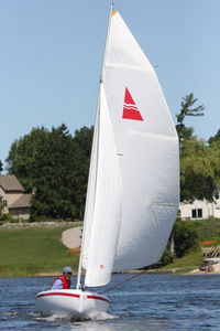 double-handed sailing dinghy / recreational