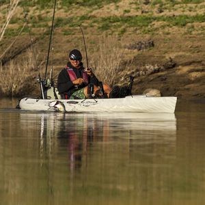 sit-on-top kayak / rigid / recreational / fishing