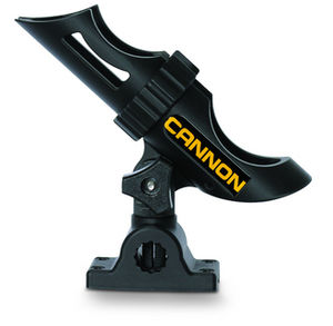 boat fishing rod holder / rotating