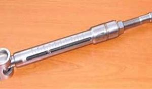 closed-body turnbuckle / with toggle / articulated toggle / for sailboats