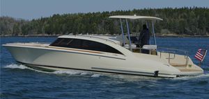 inboard express cruiser / yacht tender / with T-top