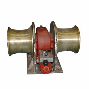 fishing boat winch / longline / hydraulic drive / double-drum