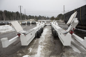 heavy-duty handling trailer / launching / for boats / self-propelled