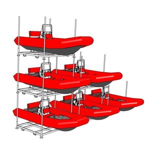 boat rack / for dry storage