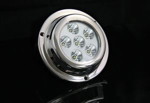 underwater yacht light / for boats / LED / surface-mount