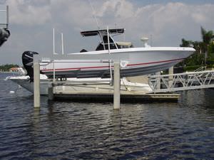 boat elevator / aluminum