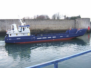 motor-barge special vessel