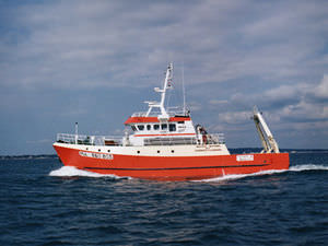 scientific research boat / inboard