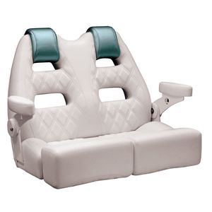 helm seat / for boats / with armrests / 2-person