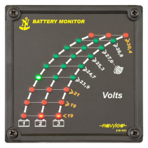 boat monitoring panel / battery