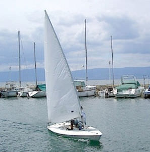 mainsail / for sailing dinghies / Laser