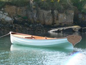 classic rowing boat / single scull