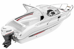 outboard cabin cruiser / open / 7-person max.
