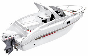 outboard day cruiser / 7-person max.