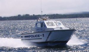 inboard patrol boat / aluminum