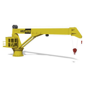 ship crane / deck / telescopic / boom