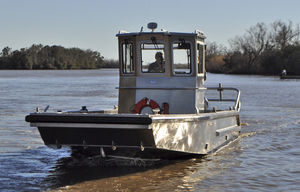 outboard utility boat / aluminum