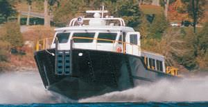 inboard waterjet offshore service boat