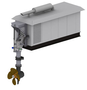 azimuth thruster / for barges / electric / external
