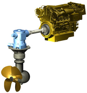 azimuth thruster / for ships / hydraulic / Z-drive