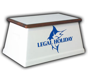 fiberglass storage box / for docks