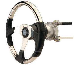 power boat steering / pull wire