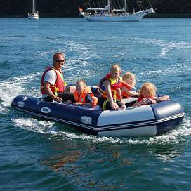 outboard inflatable boat / foldable / inflatable bottom / inflatable keel