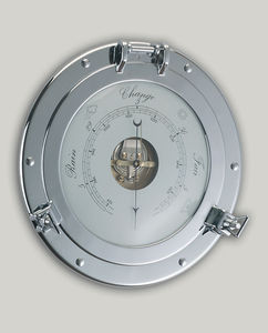 analog barometer / brass