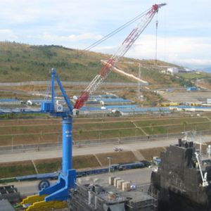 shipyard crane / level luffing
